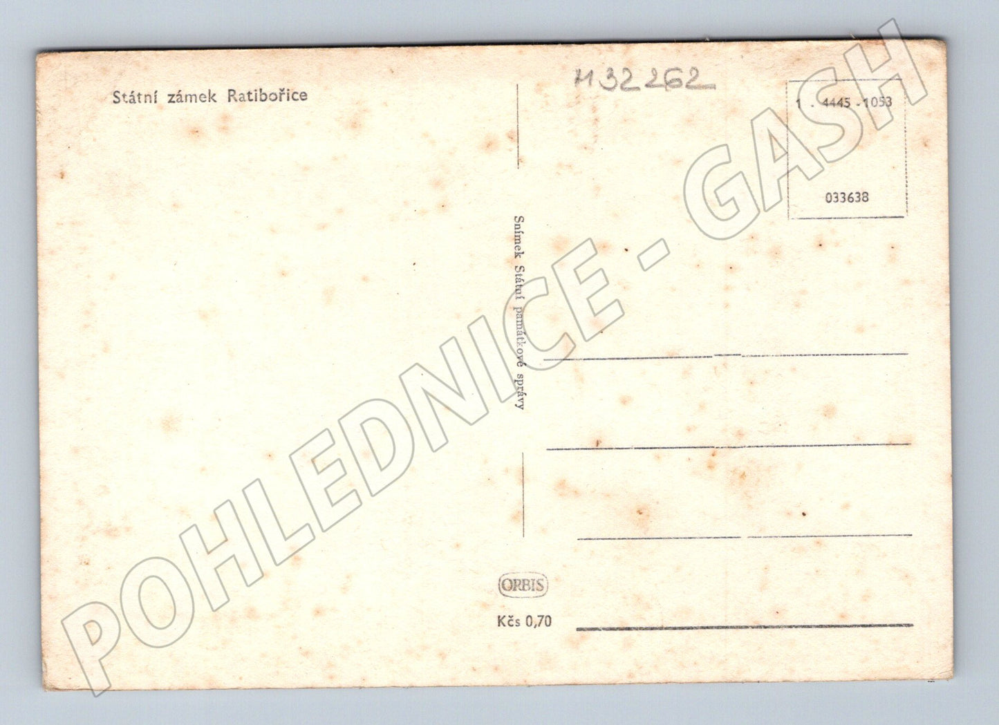 Pohlednice Ratibořice Státní zámek (M32262)