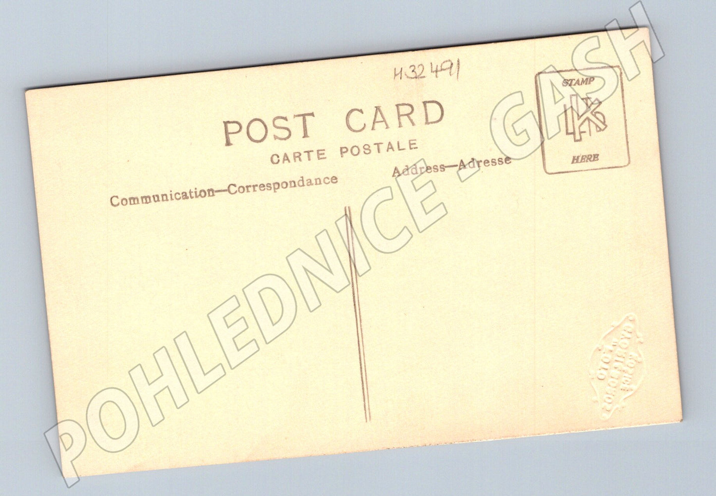 Pohlednice svatební pár 1930s (M32491)