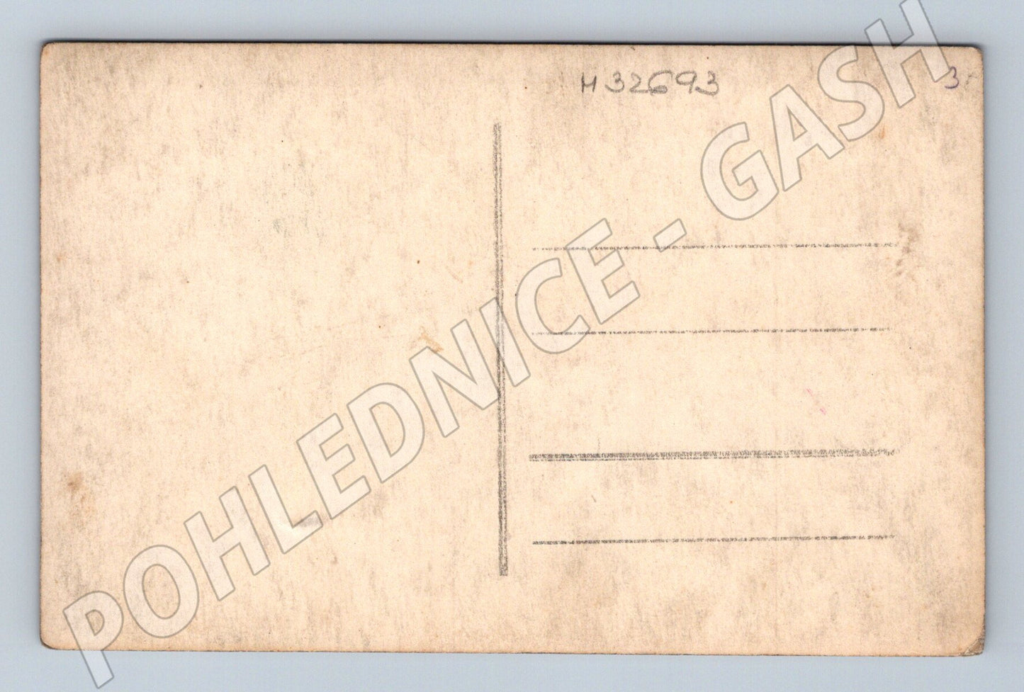 Pohlednice stylizovaná hlava ženy (M32693)