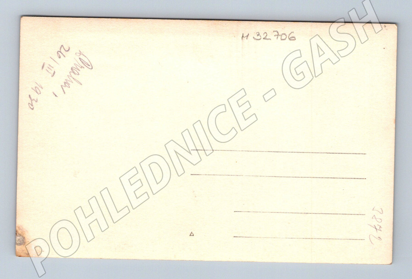 Pohlednice portrét ženy 1930 (M32706)