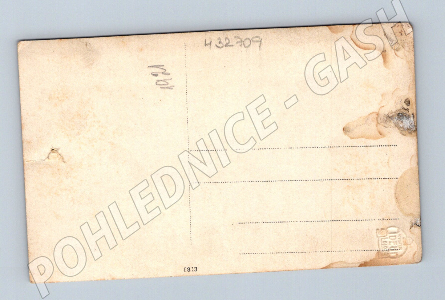 Pohlednice usměvavá žena 1921 (M32709)