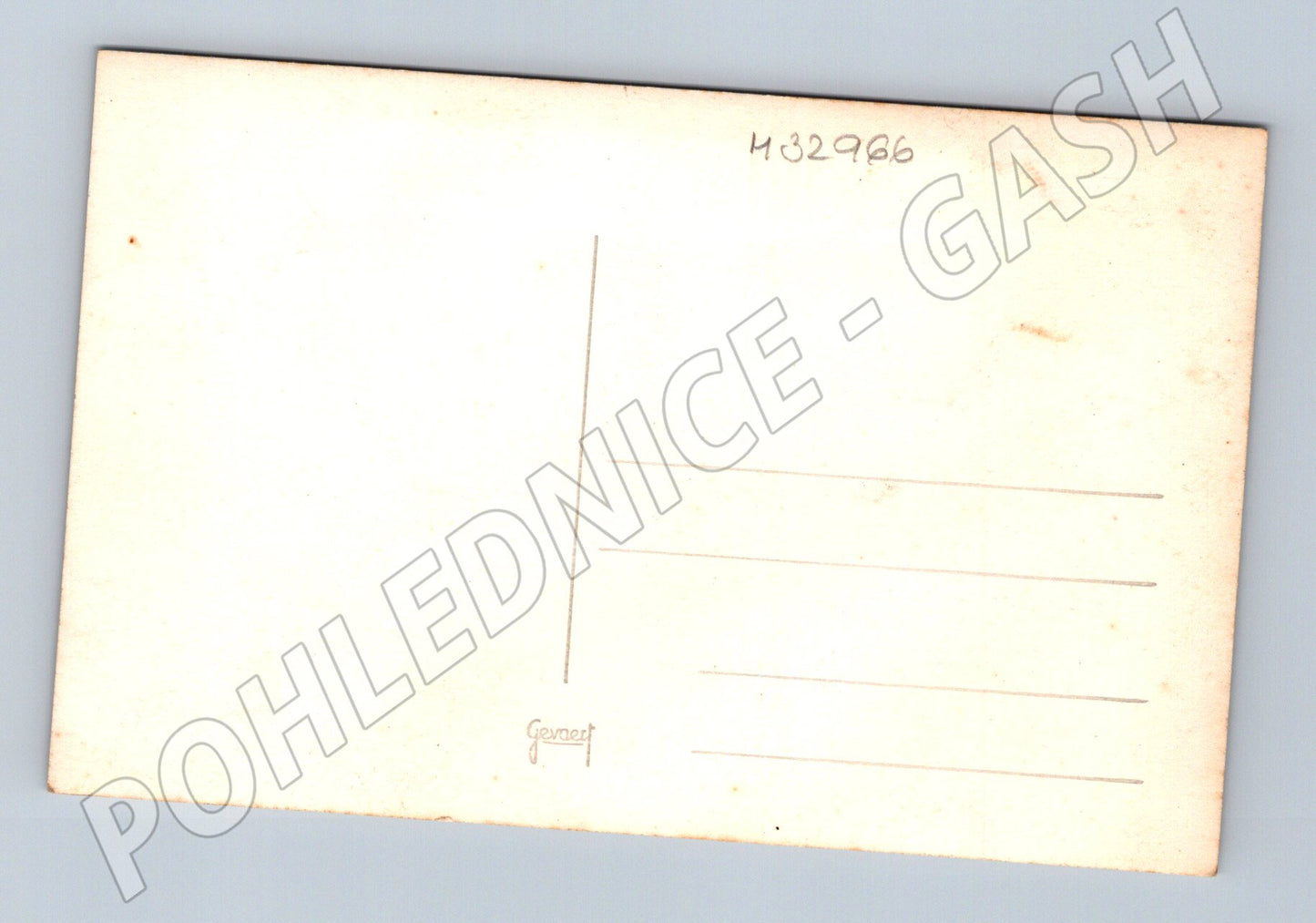Pohlednice Horská krajina s osadou (M32966)