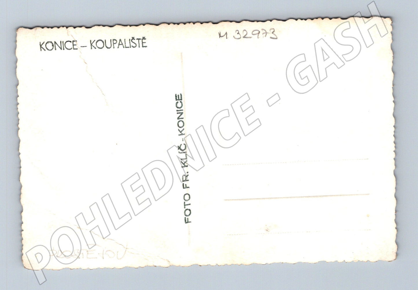 Pohlednice Konice koupaliště žena v plavkách (M32973)