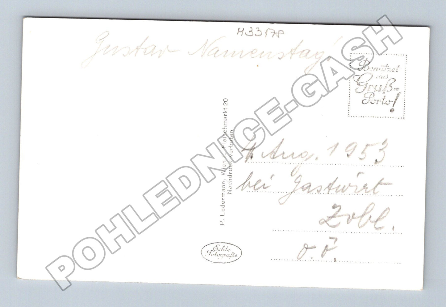 Pohlednice Rakousko Lambach Traunstein hora 1953 (M33178)