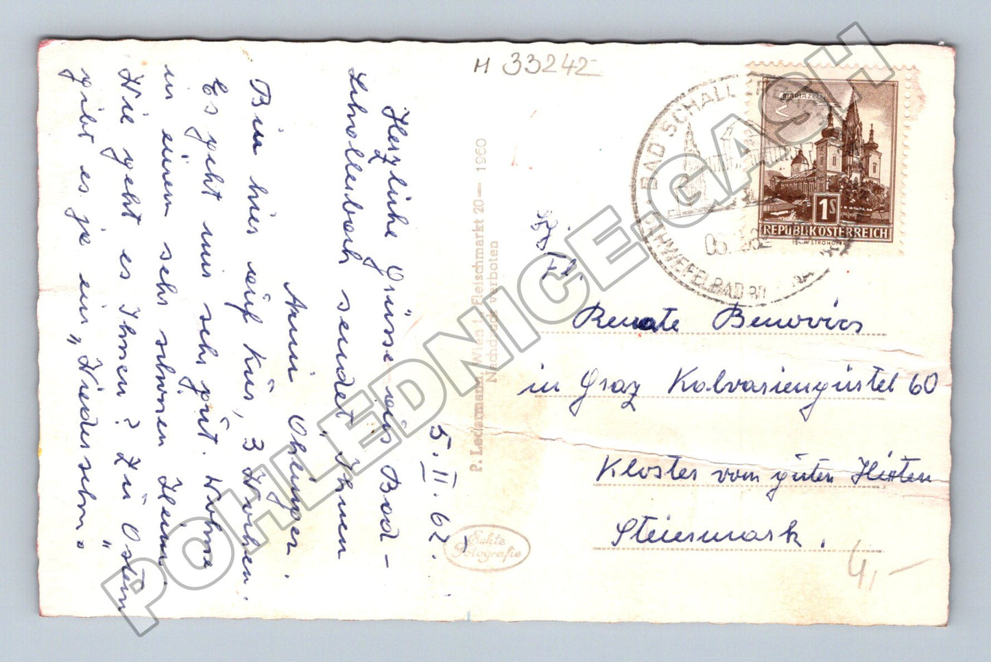 Pohlednice Rakousko Bad Schallerbach multi-view 1960 (M33242)
