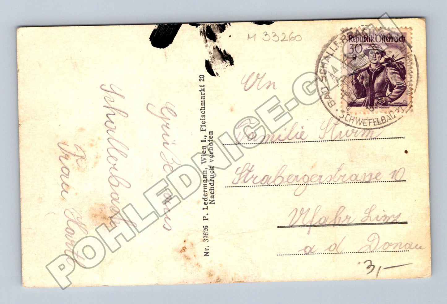 Pohlednice Rakousko Bad Schallerbach Linzerheim (M33260)