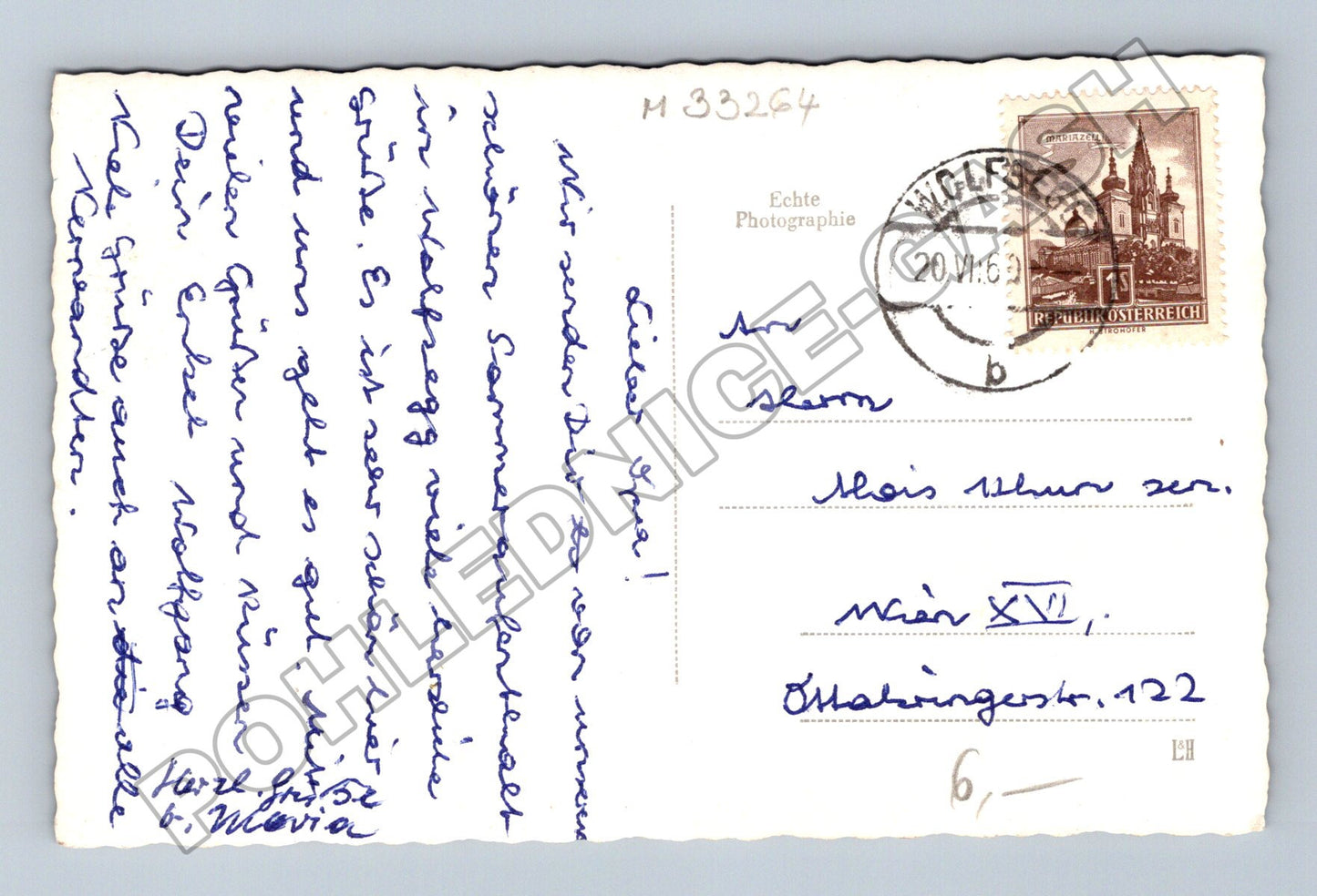 Pohlednice Rakousko Wolfsegg Traunstein 1963 (M33264)