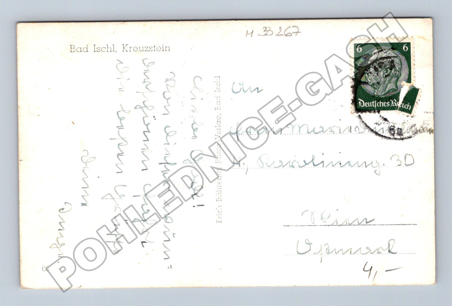 Pohlednice Rakousko Bad Ischl Kreuzstein (M33267)