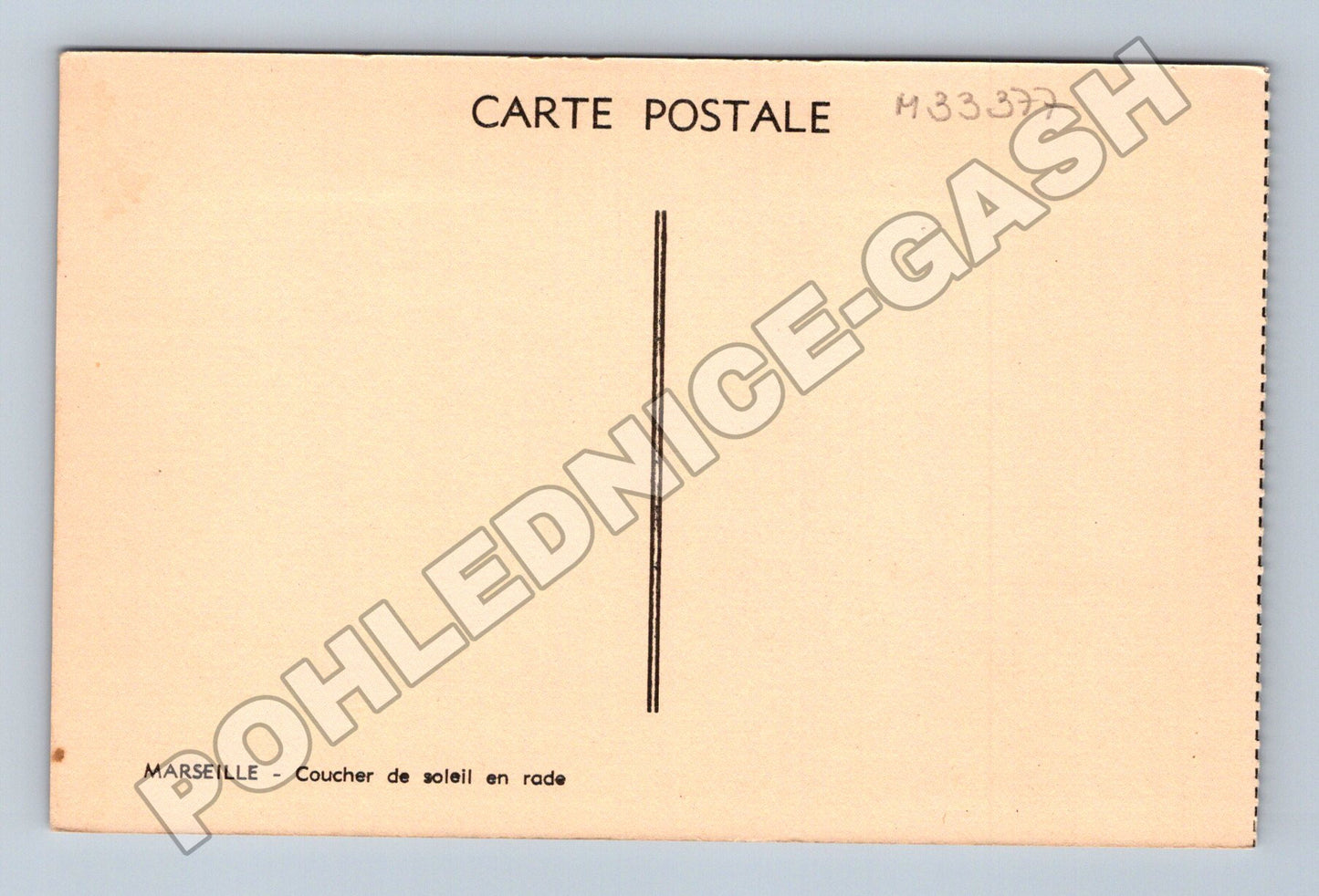 Pohlednice Francie Marseille přístav západ slunce (M33377)