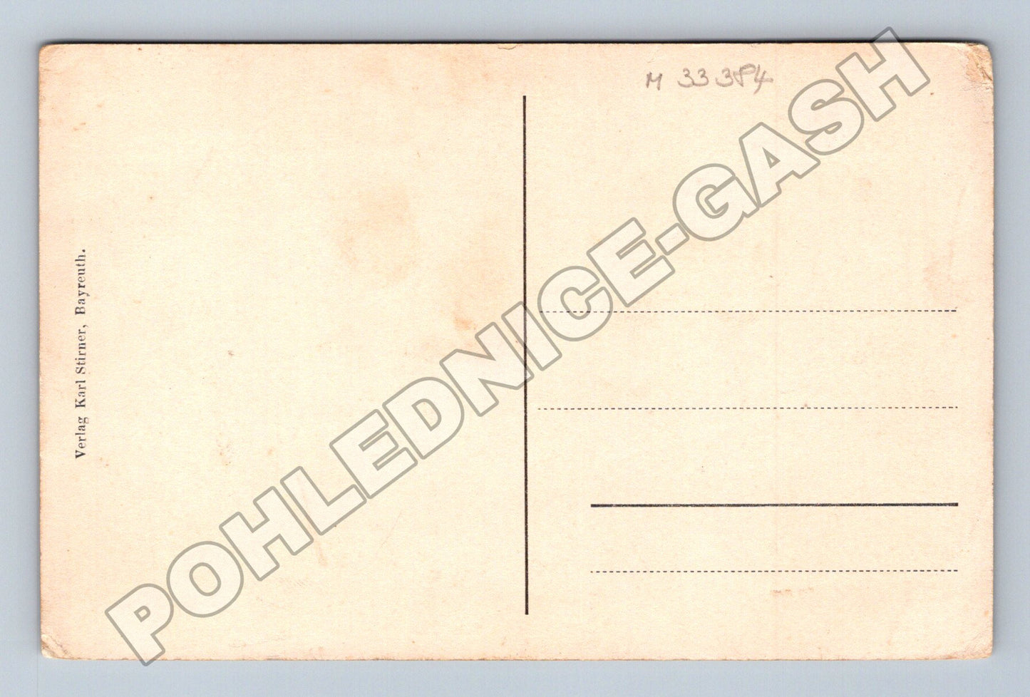 Pohlednice Německo Bayreuth Wahnfried (M33384)