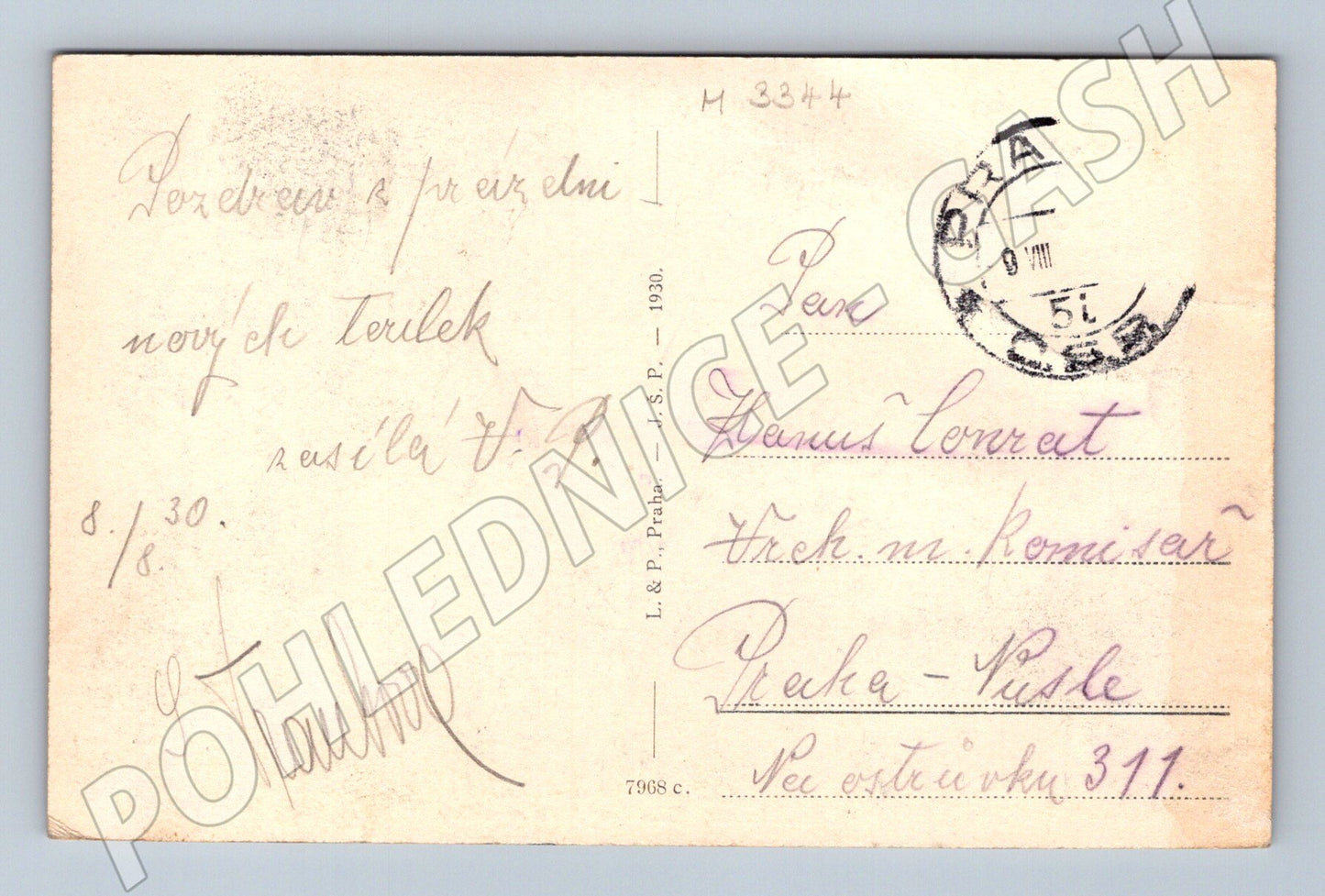 Pohlednice Lány zámek prezidentské sídlo (M3344)