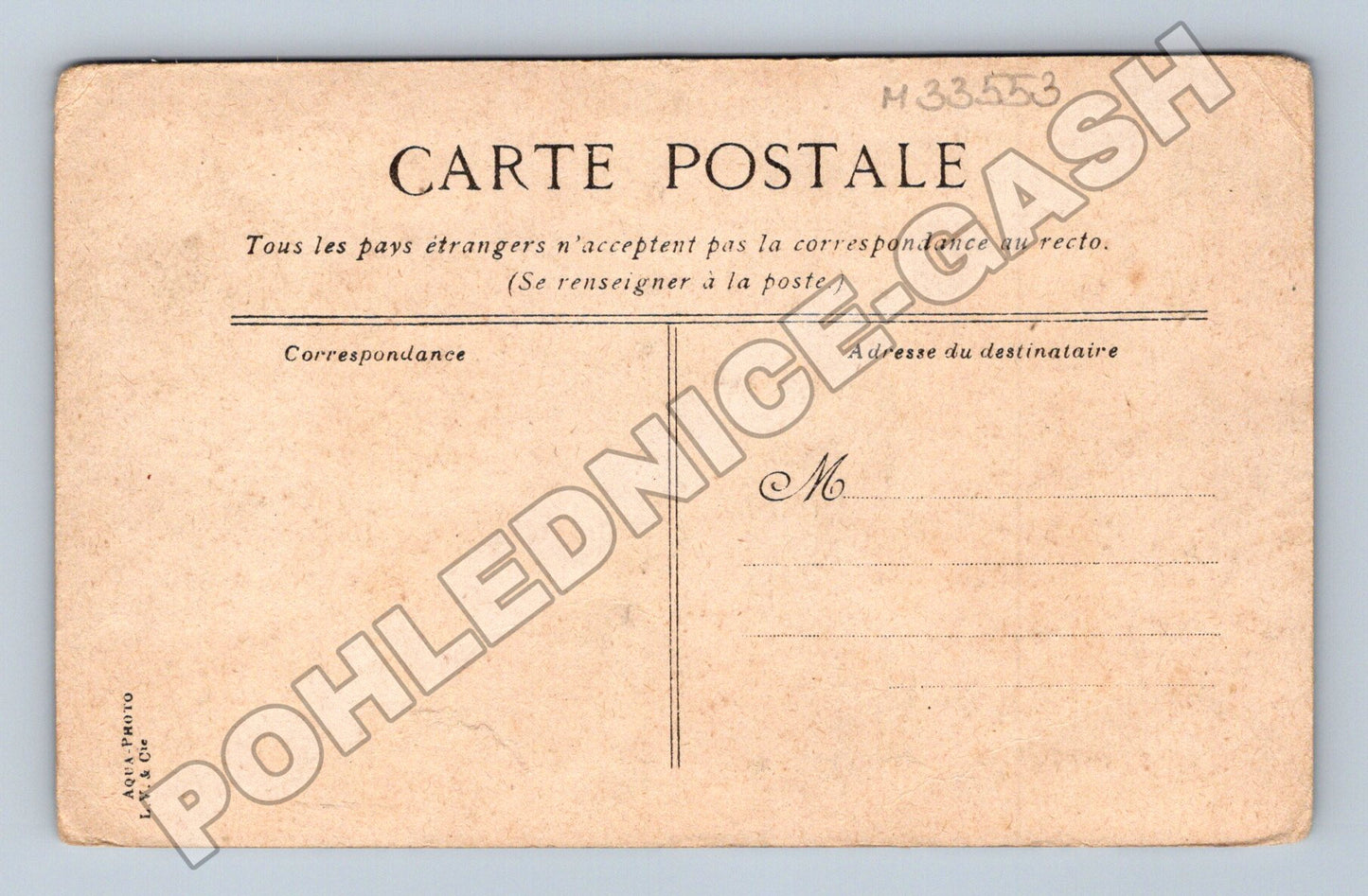 Pohlednice Francie Versailles Petit Trianon Marie-Antoinette (M33553)