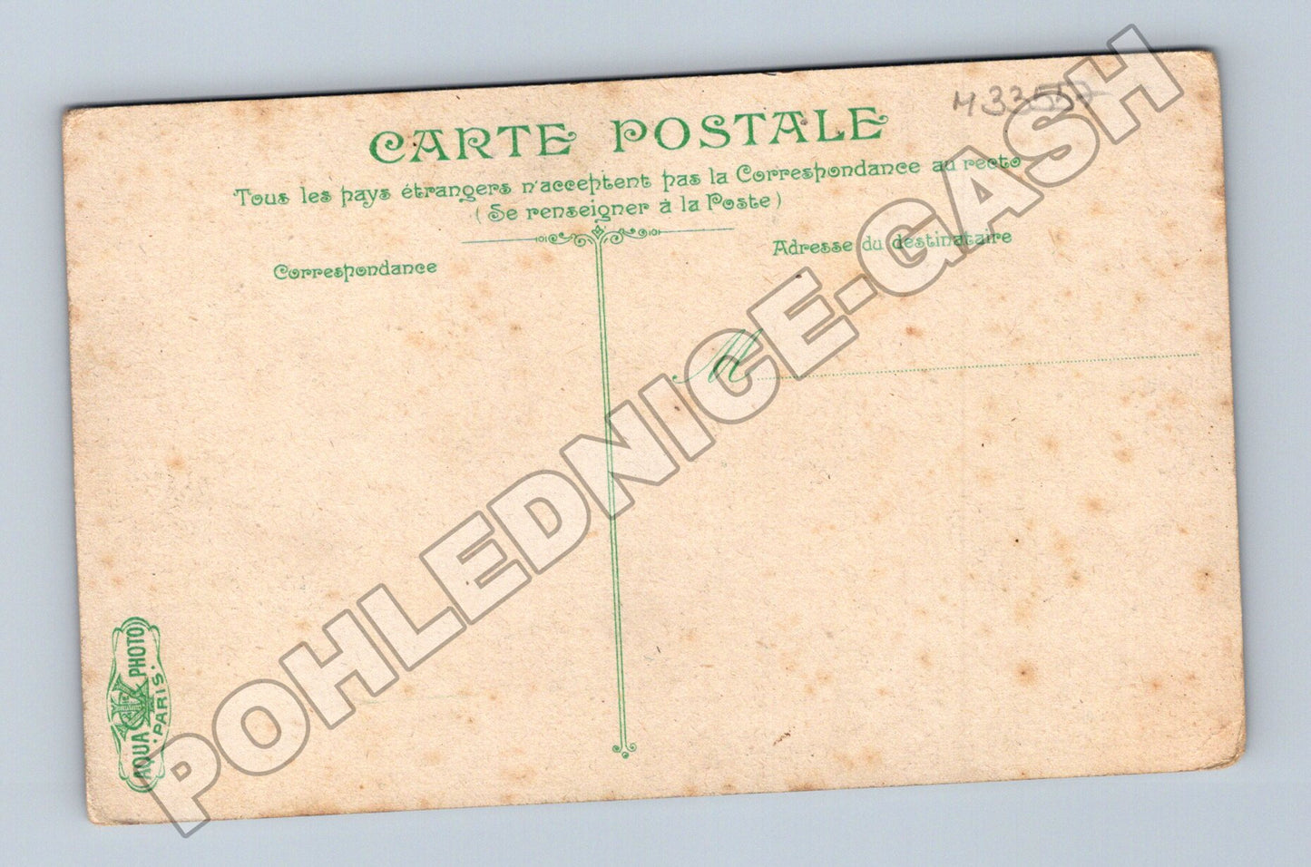 Pohlednice Francie Chateau de Versailles socha Ludvíka XIV (M33557)