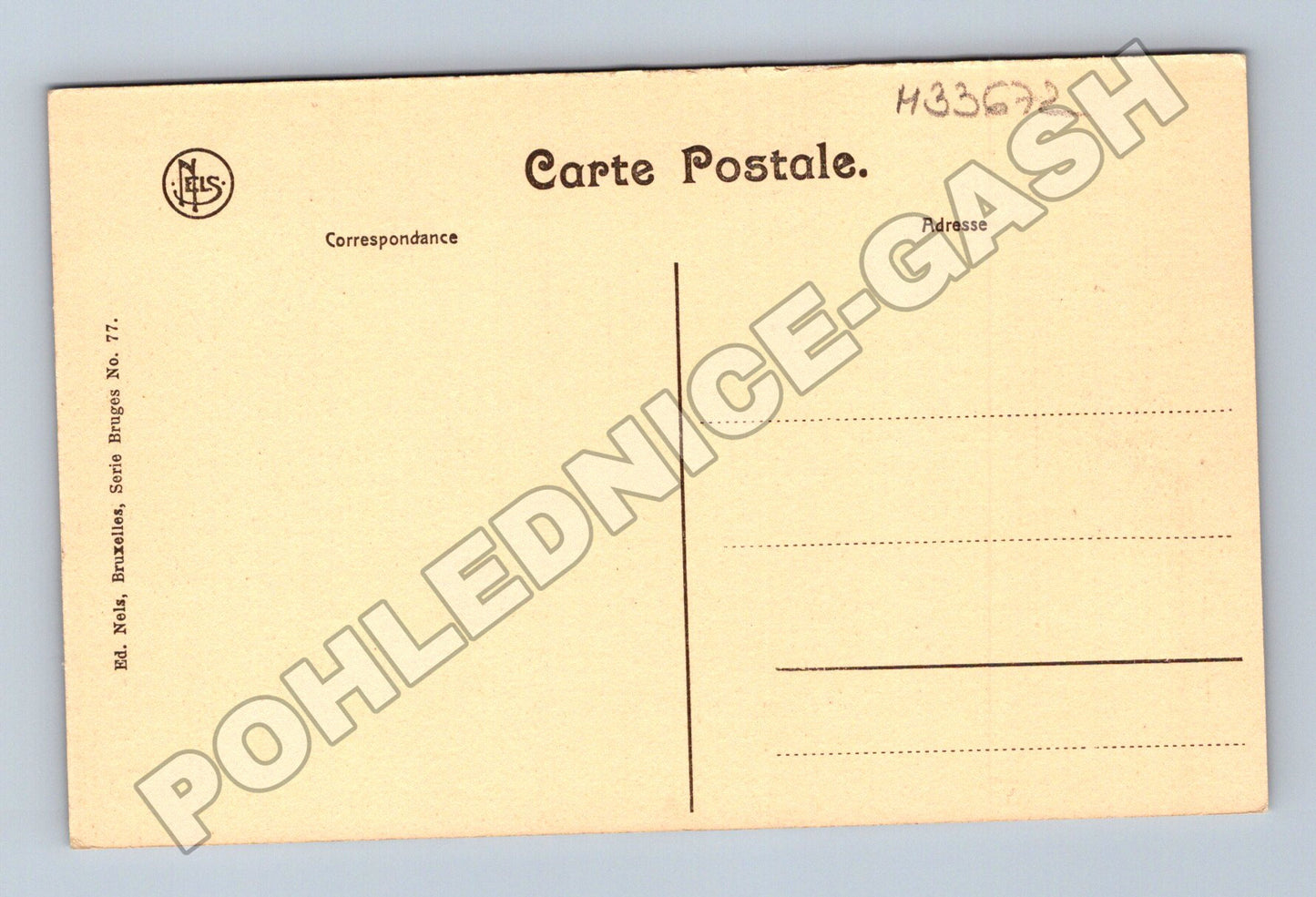 Pohlednice Belgie Bruggy Radnice (M33672)