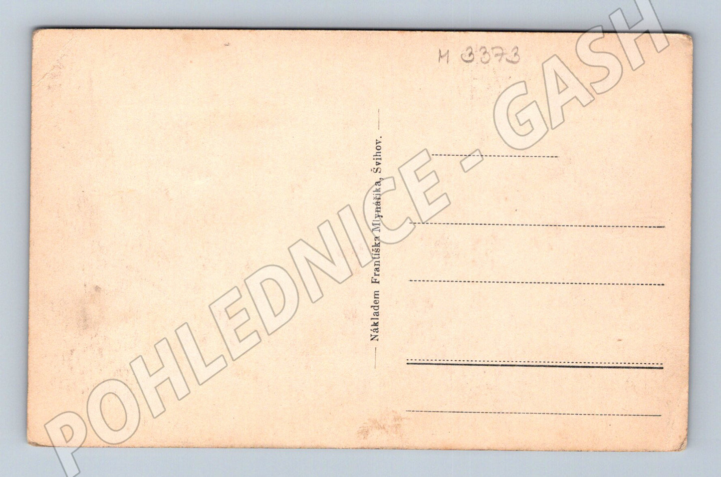 Pohlednice Švihov František Mlynářik (M3373)