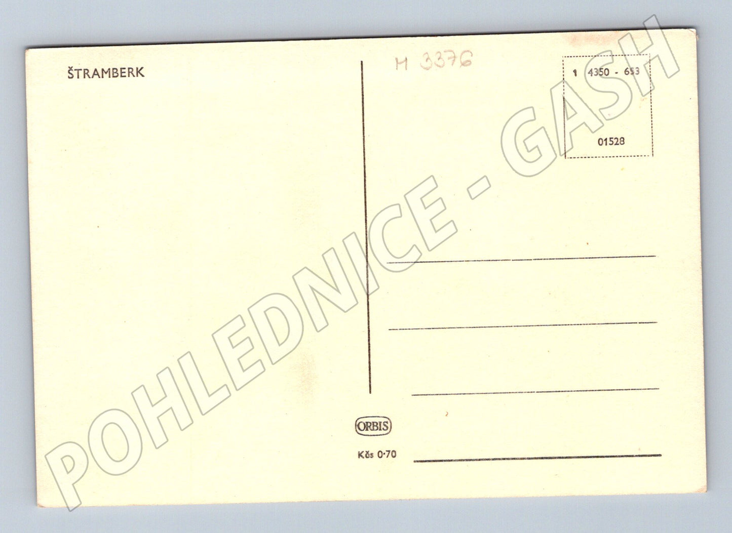 Pohlednice Štramberk Trúba historický motiv (M3376)