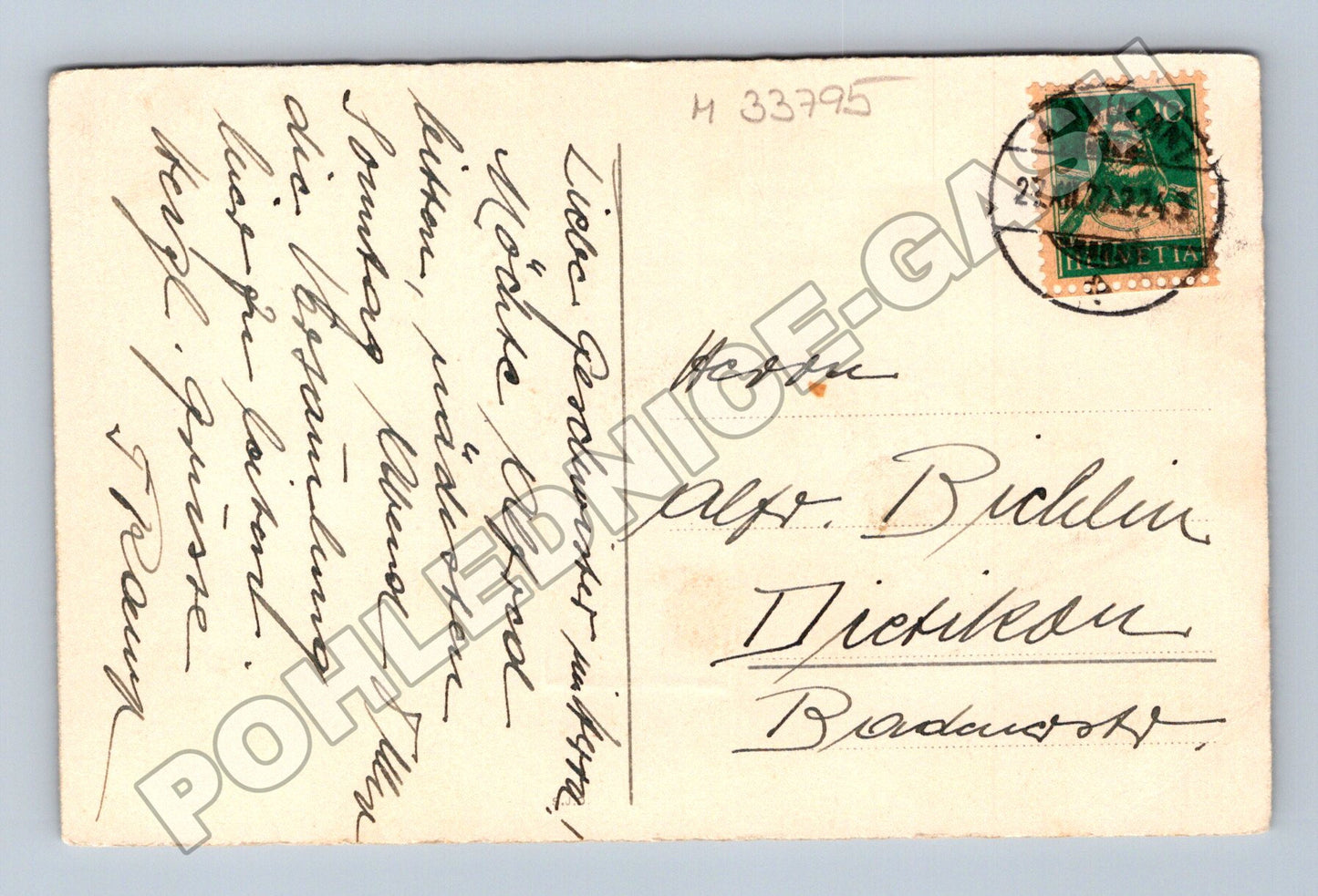 Pohlednice biblický citát náboženský motiv (M33795)