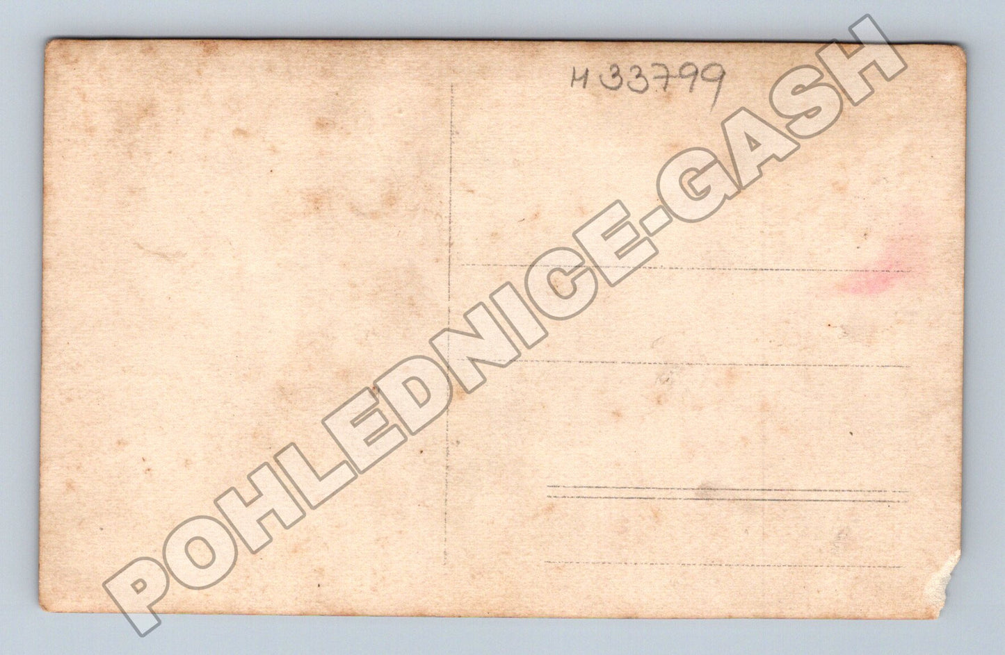 Pohlednice mladý muž v uniformě (M33799)