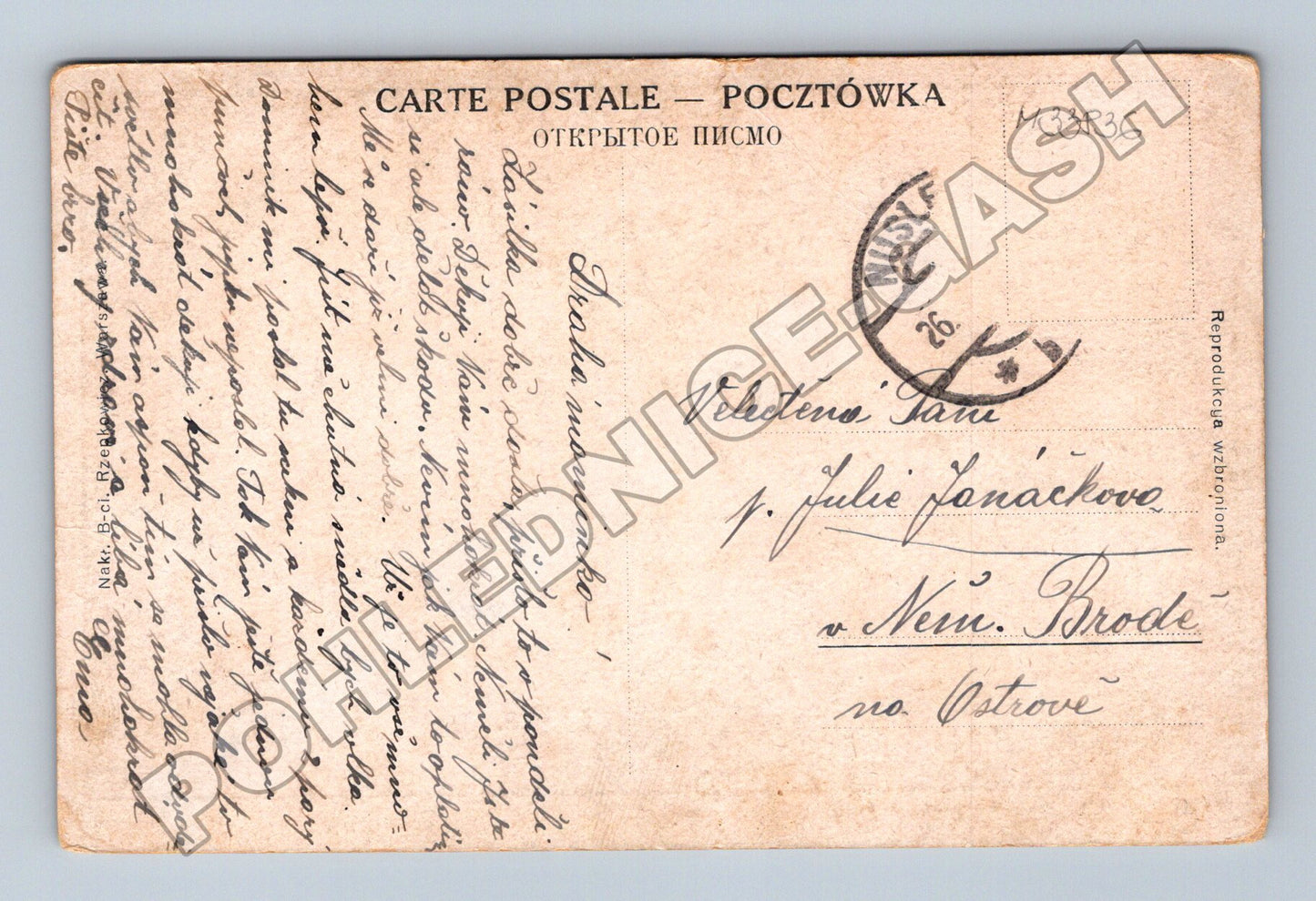 Pohlednice Polsko Apoteoza Słowackiego (M33836)