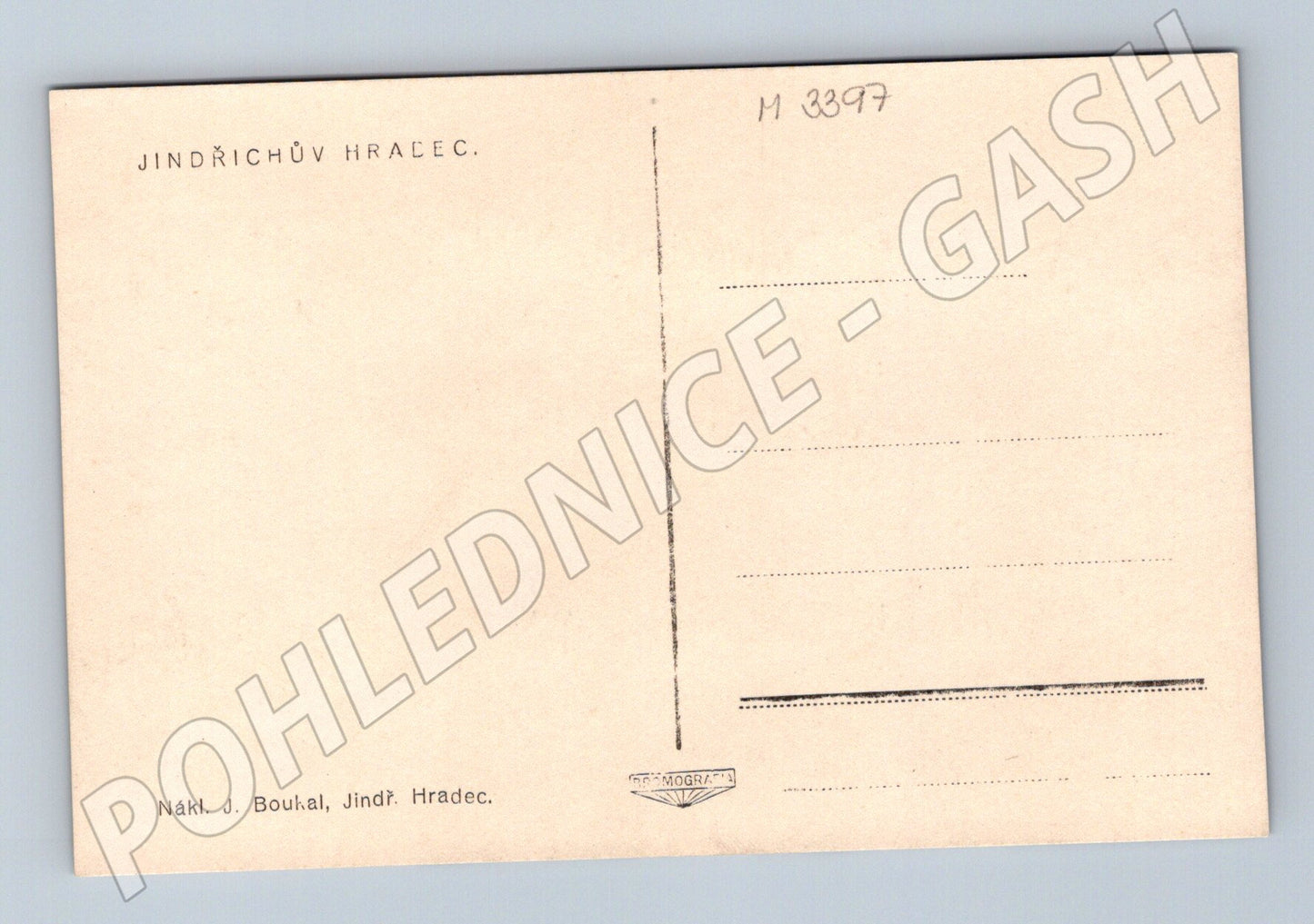 Pohlednice Jindřichův Hradec zámek J Boukal (M3397)