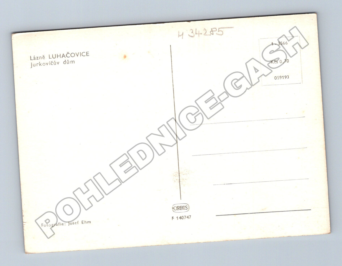 Pohlednice Luhačovice Jurkovičův dům (M34285)
