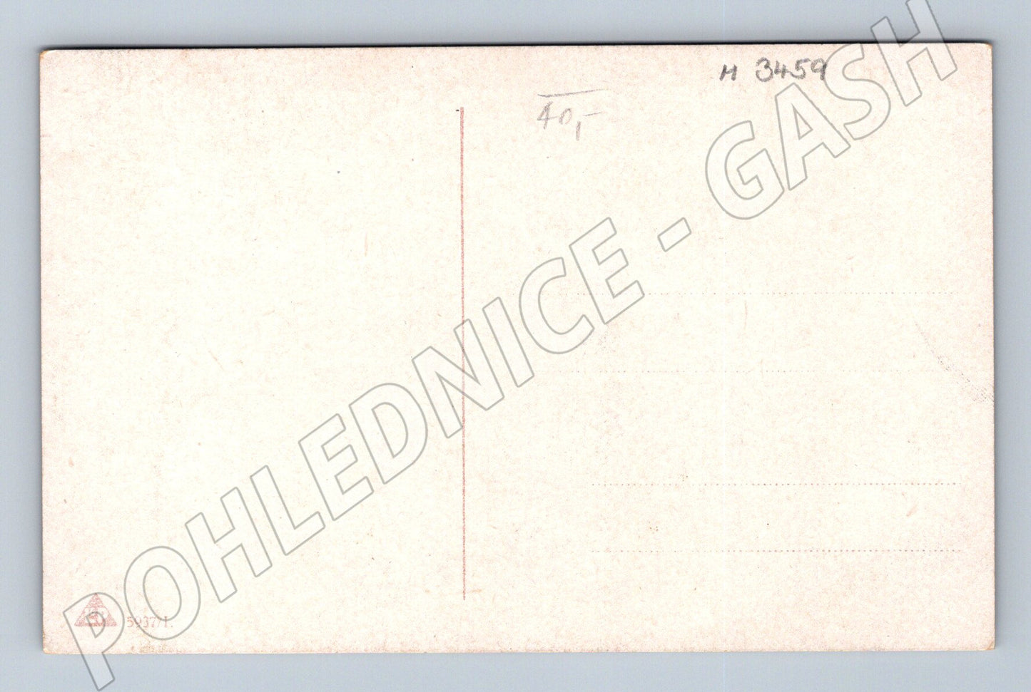 Pohlednice žena u šicího stroje kolorovaný motiv (M3459)