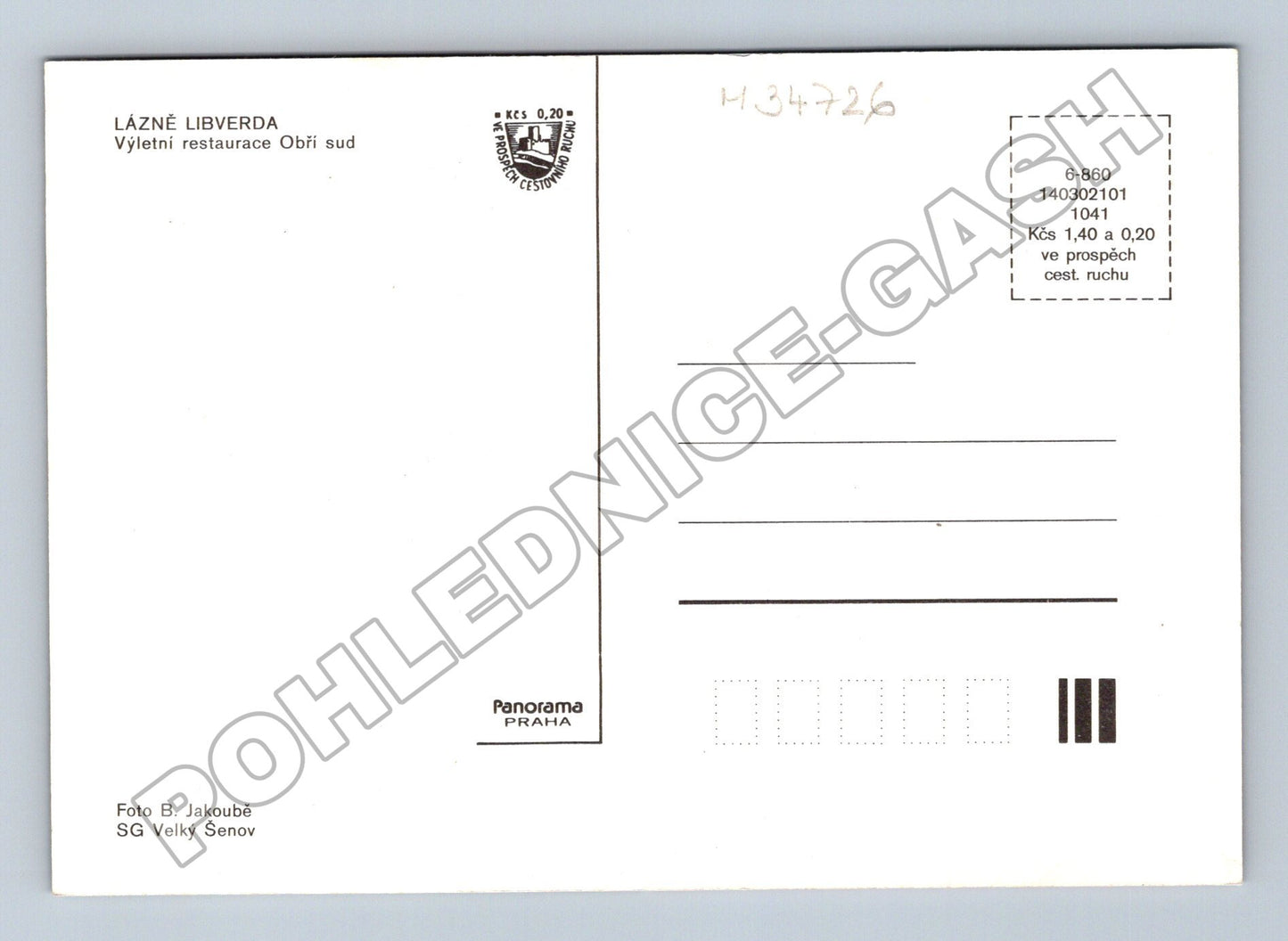 Pohlednice Lázně Libverda Obří sud interiér (M34726)