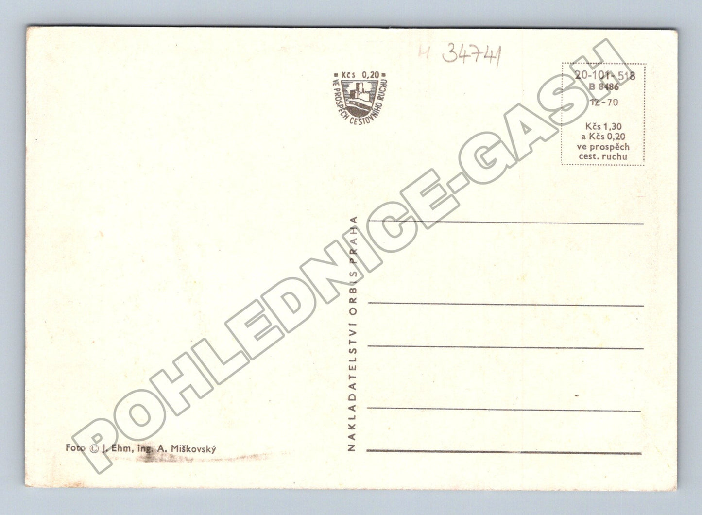 Pohlednice České Budějovice různé pohledy 1970 (M34741)