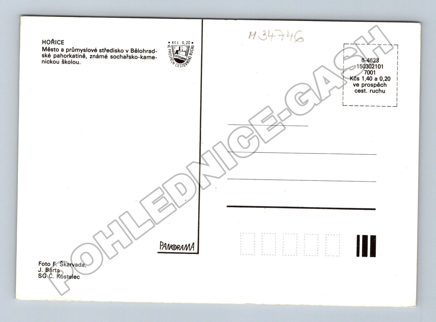 Pohlednice Hořice více pohledů (M34746)
