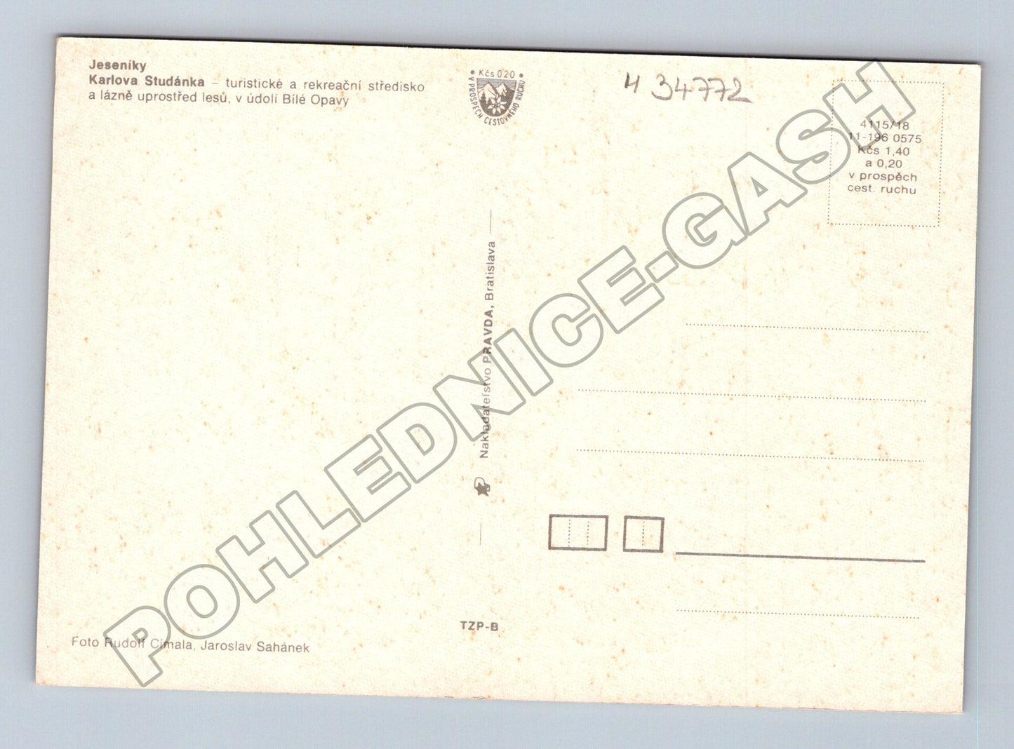Pohlednice Karlova Studánka a Praděd (M34772)