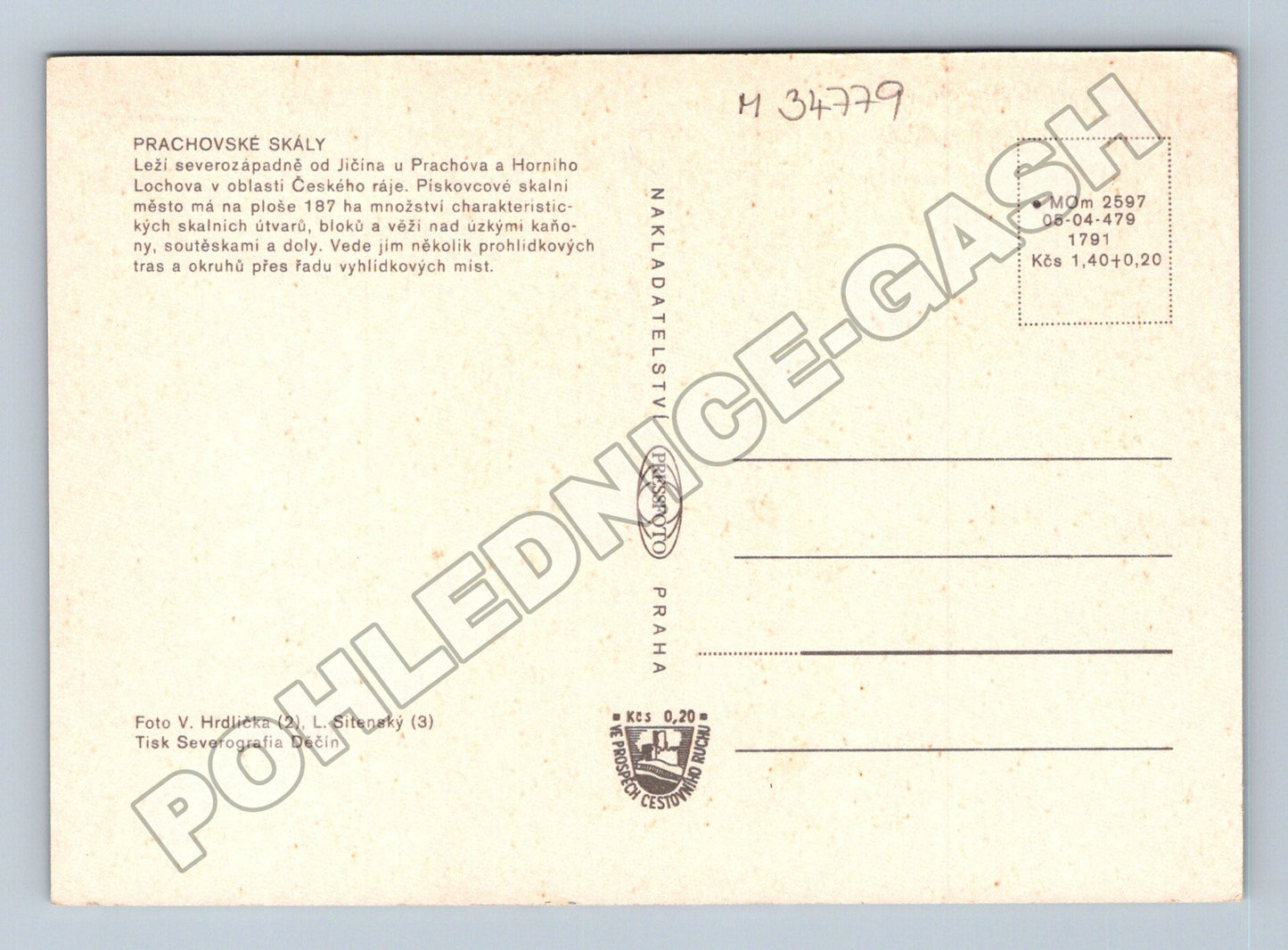 Pohlednice Prachovské skály vícesnímková (M34779)