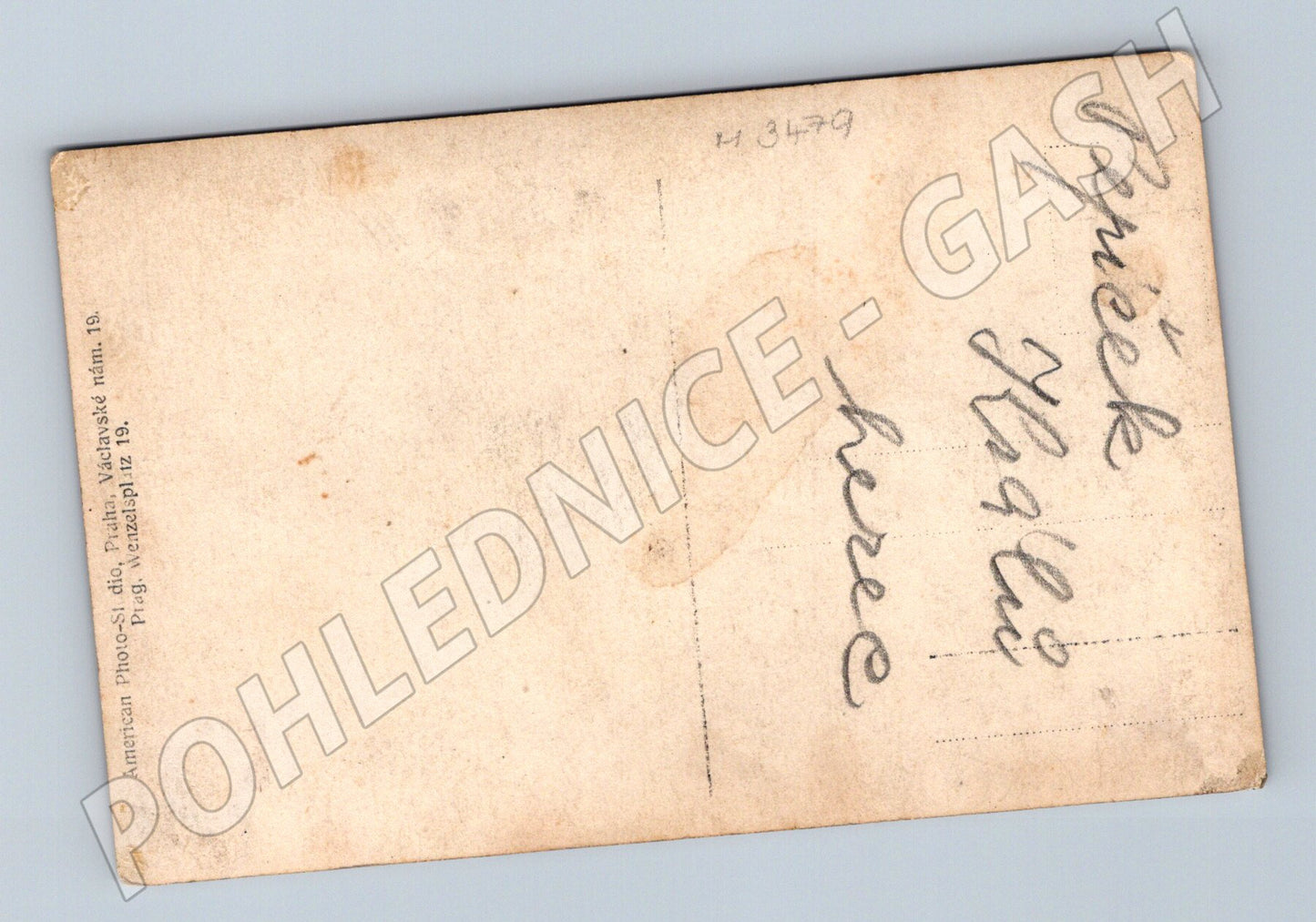 Pohlednice Pepíček Králů herec cca 1920 (M3479)