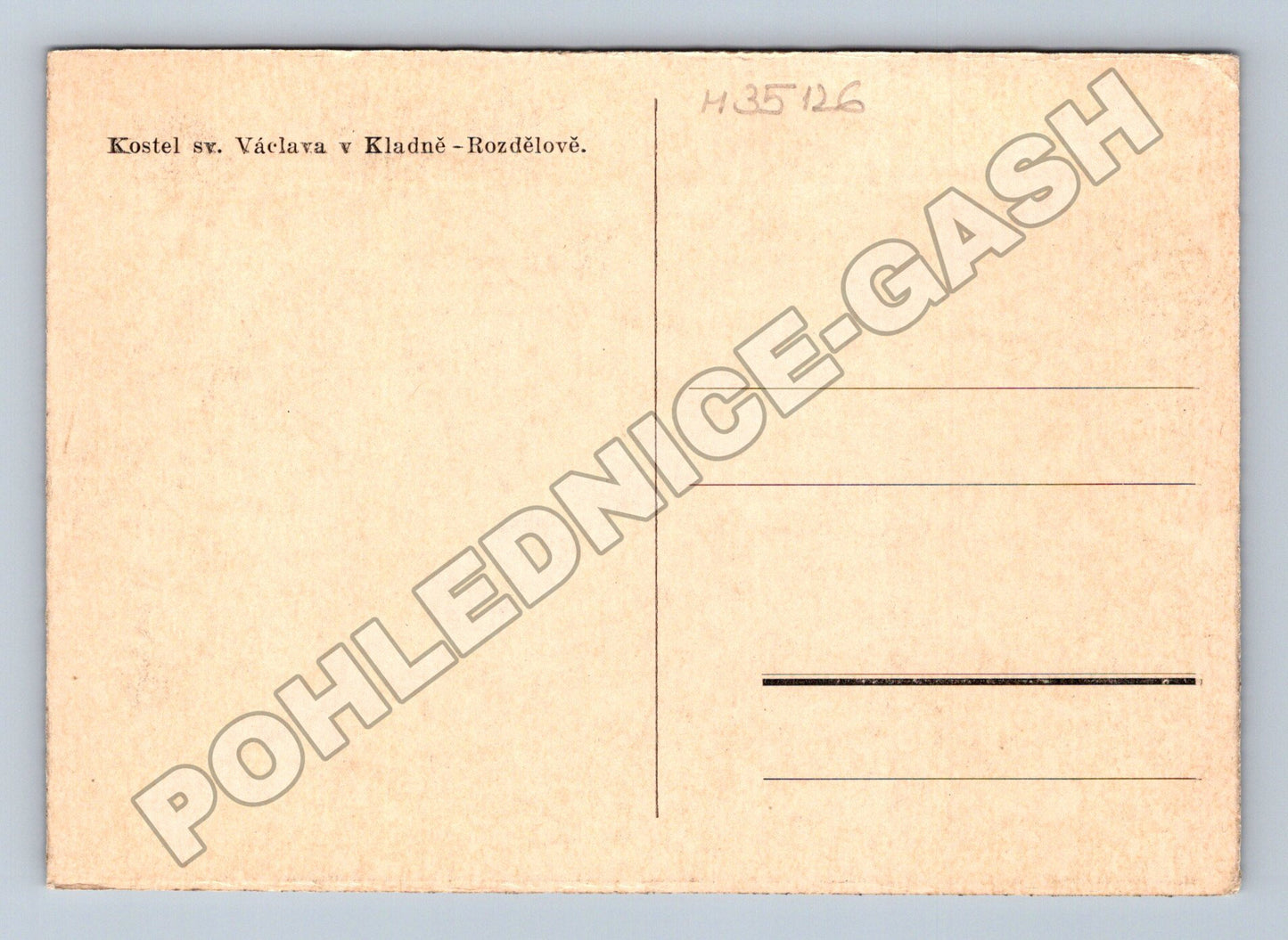 Pohlednice Kladno-Rozdělov Kostel sv. Václava (M35126)