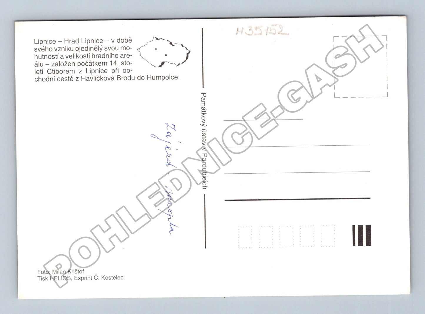 Pohlednice Hrad Lipnice koláž pohledy (M35152)