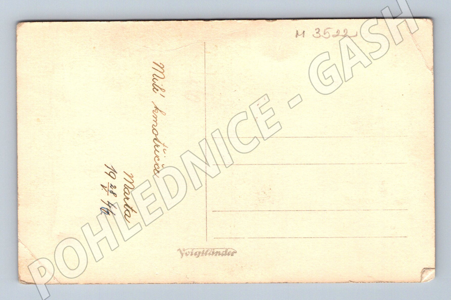 Pohlednice dívka a žena Voigtländer 1941 (M3522)