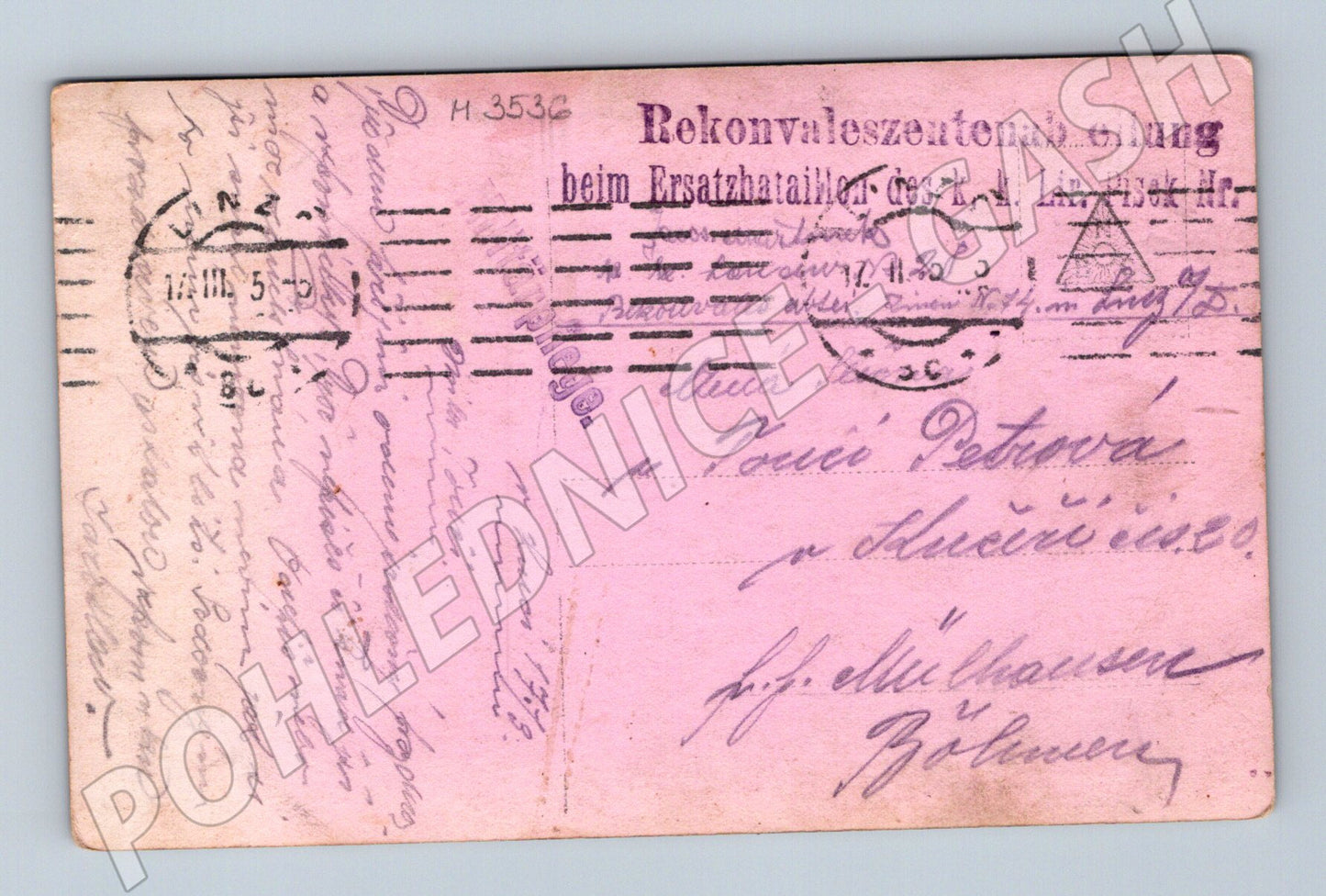 Pohlednice herečka 1916 kolor poštovní (M3536)