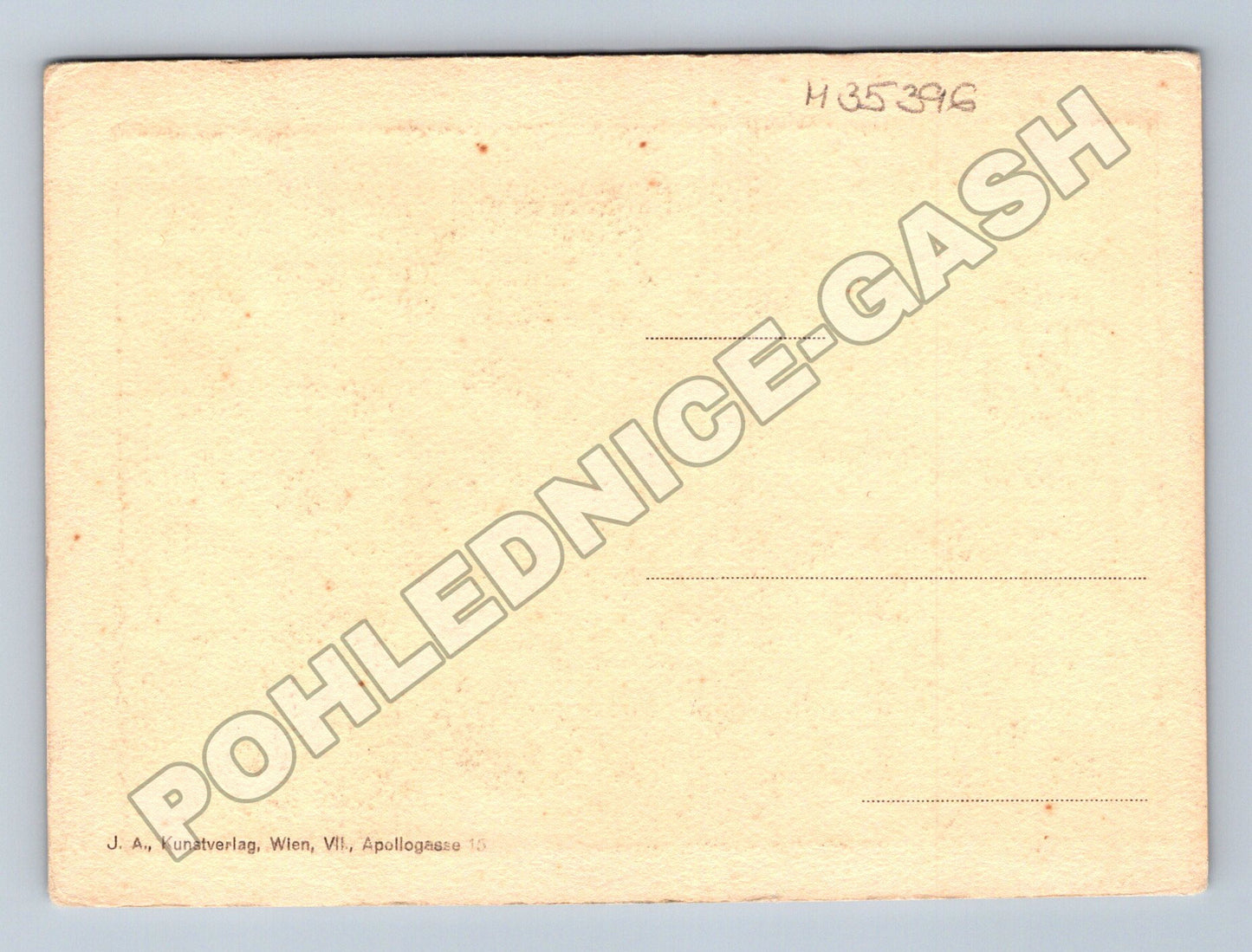 Pohlednice Rakousko Vídeň umělecký městský pohled (M35396)