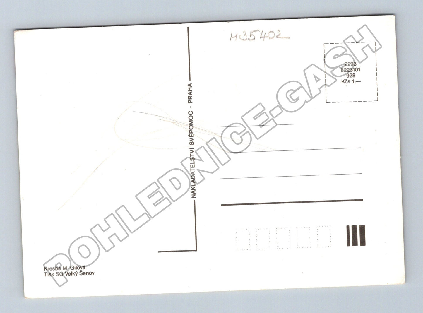 Pohlednice pes kuřátka velikonoční motiv (M35402)
