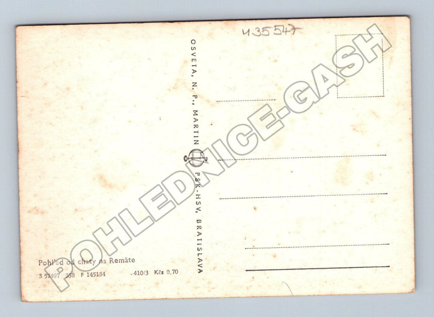 Pohlednice Slovensko Remata pohled od chaty (M35547)