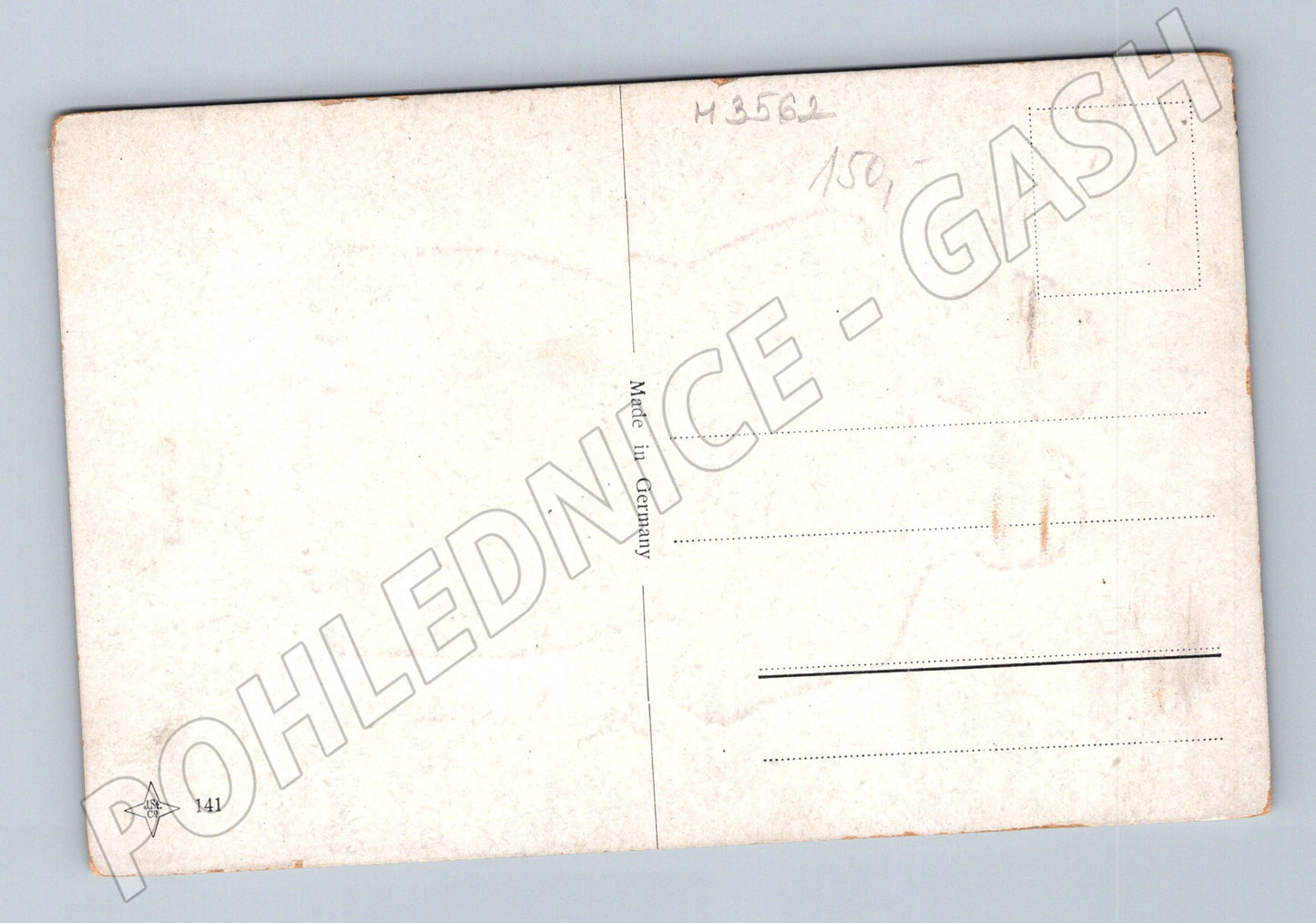 Postcard romantic couple Engaged Germany (M3562)