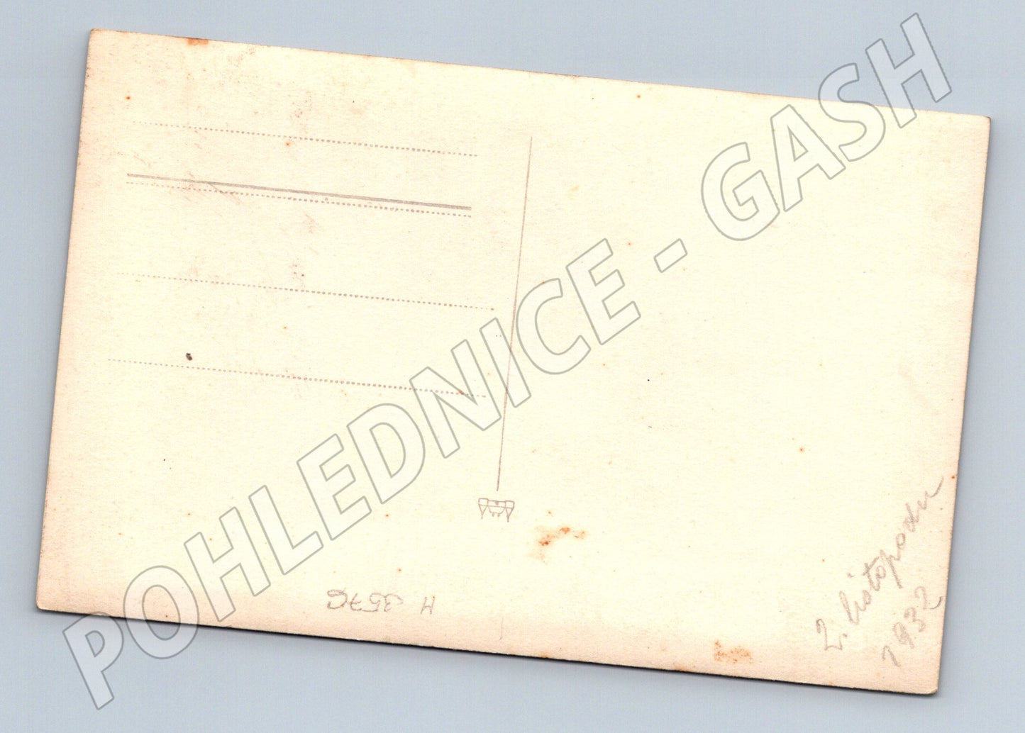 Postcard children 1932 First Republic (M3576)