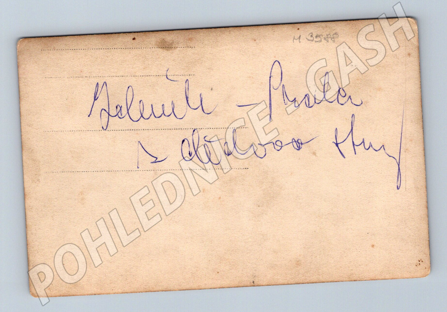 Pohlednice muž v kroji Hlučínsko etnografie (M3588)