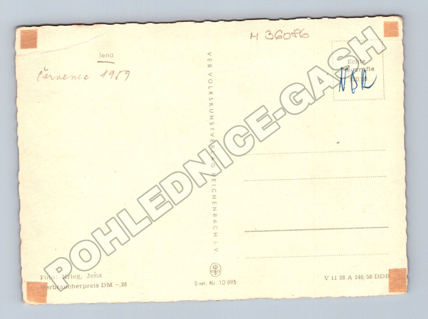 Pohlednice Německo Jena město 1959 (M36086)