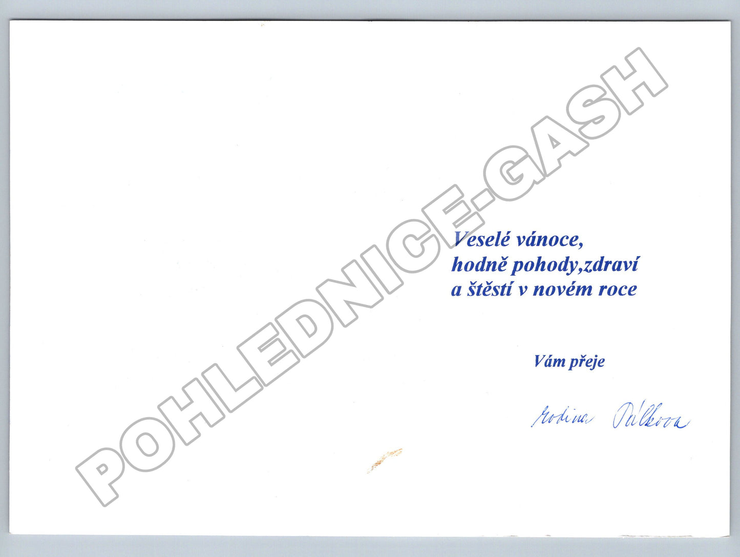 Pohlednice Pf 2000 chalupa a ptáček (M36378)