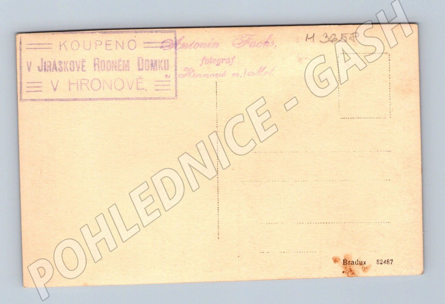 Pohlednice Hvalojnický Jiráskův domek (M3658)