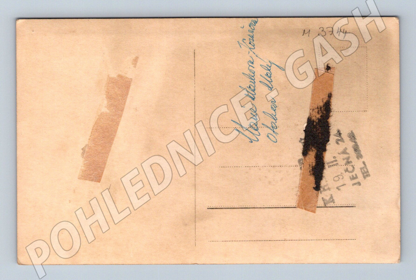 Pohlednice elegantní osobnosti (M3744)