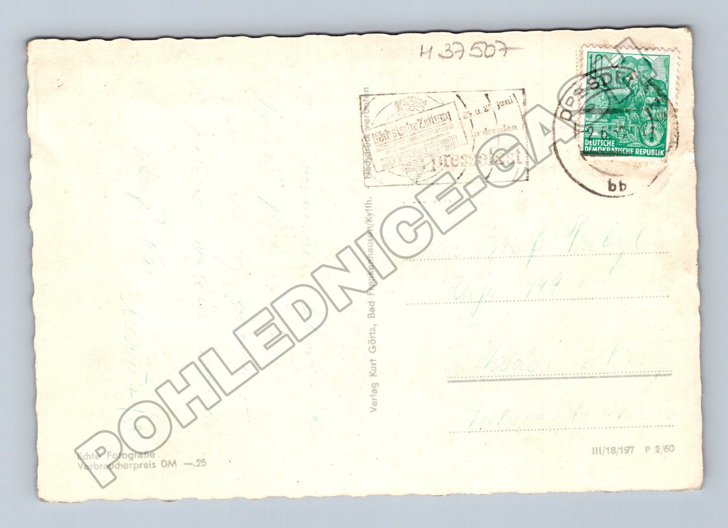 Pohlednice Německo Drážďany koláž pohledů (M37507)