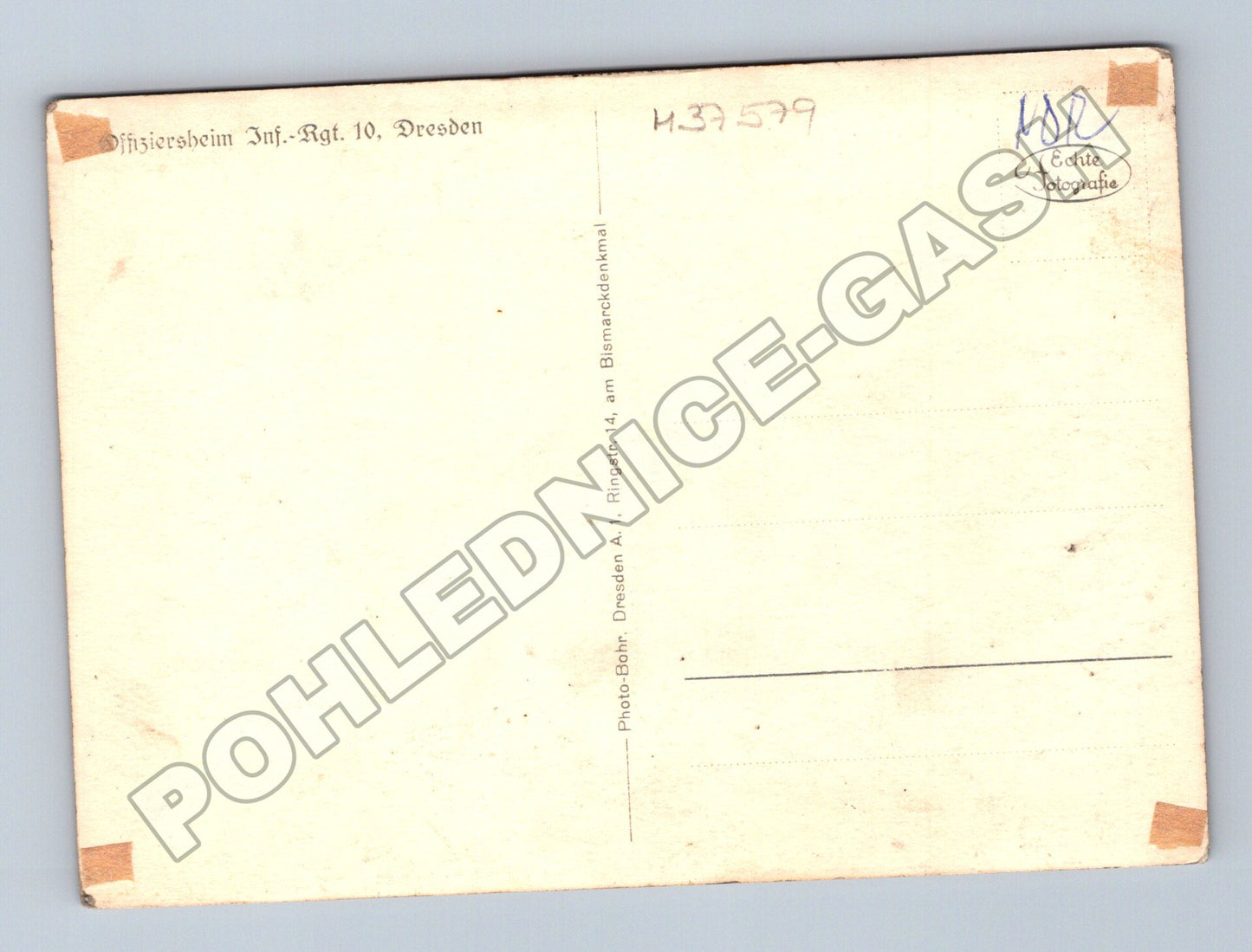 Pohlednice Německo Dresden Offiziersheim Inf.-Rgt. 10 (M37579)