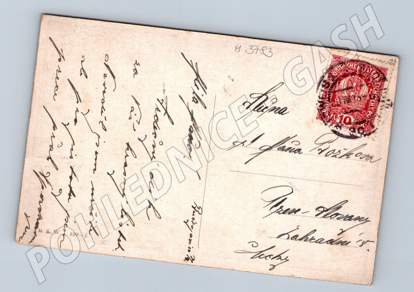 Pohlednice kůň Rakousko-Uhersko (M3783)