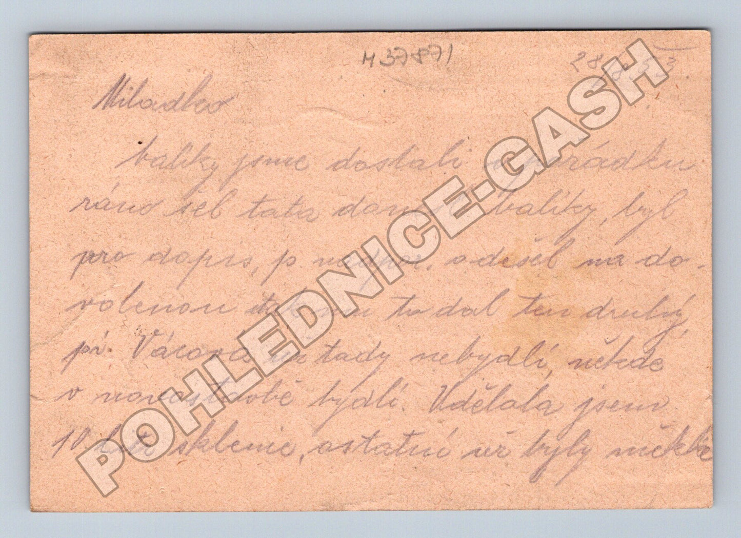 Pohlednice Praha dopisnice 1953 (M37871)